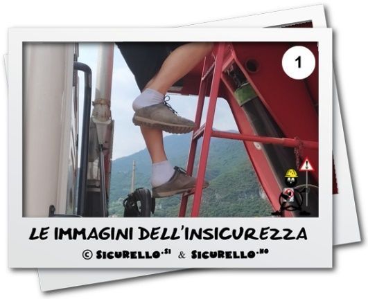 Le immagini dell'insicurezza sul lavoro